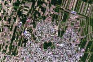 西安国城卫星地图