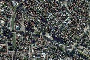 比利时根特市旅游地图