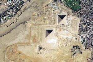 埃及金字塔旅遊地圖