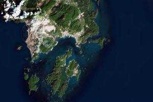 蘭卡威衛星地圖