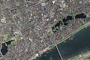 雨湖卫星地图
