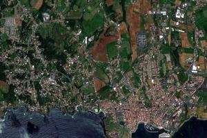 葡萄牙亞速爾群島英雄港中心區旅遊地圖