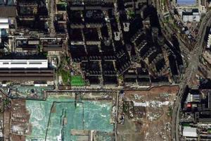 京汉旭城社区卫星地图