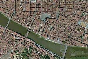 意大利乌菲兹美术馆旅游地图