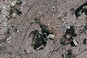 雅典古代市集旅游地图