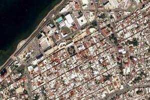墨西哥坎佩切历史要塞城旅游地图