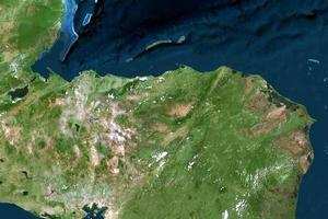 洪都拉斯卫星地图