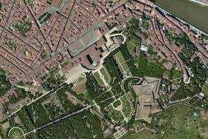 意大利佛罗伦萨皮蒂宫旅游地图