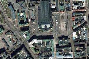 赫尔辛基中央火车站旅游地图