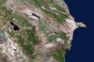 亞塞拜然衛星地圖