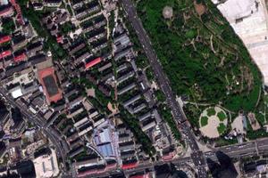 大峪花园社区卫星地图