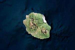 留尼汪群岛卫星地图
