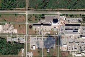 美国佛罗里达肯尼迪宇航中心旅游地图