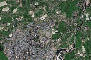 苏尔汉河卫星地图