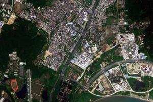 唐家湾卫星地图