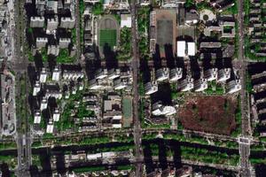 望京花园社区卫星地图