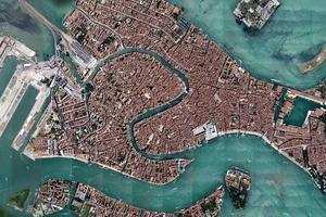 威尼斯大運河旅遊地圖