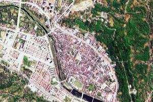 汉阴卫星地图