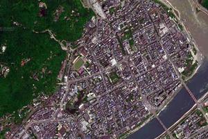 金秋湖鎮衛星地圖